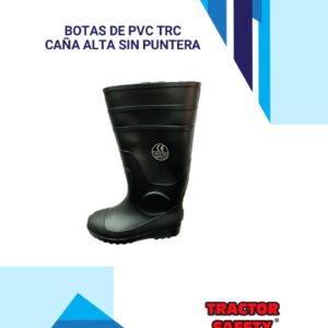 BOTAS DE PVC CAÑA ALTA SIN PUNTERA
