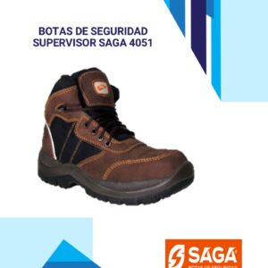 BOTAS DE SEGURIDAD TIPO SUPERVISOR SAGA 4051