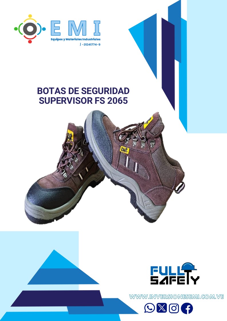 BOTAS DE SEGURIDAD TIPO SUPERVISOR FULL SAFETY