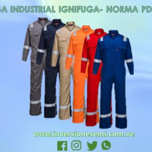 BRAGA INDUSTRIAL IGNÍFUGA Y  NOMEX - NORMA PDVSA