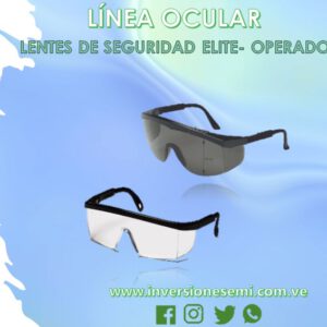 LENTES DE SEGURIDAD TIPO OPERADOR