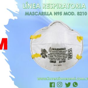 MASCARILLA DESECHABLE  N95 3M 8210