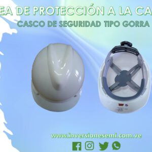 CASCO DE SEGURIDAD TIPO GORRA TRACTOR SAFETY