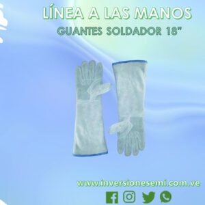 GUANTES DE SOLDADOR 18”