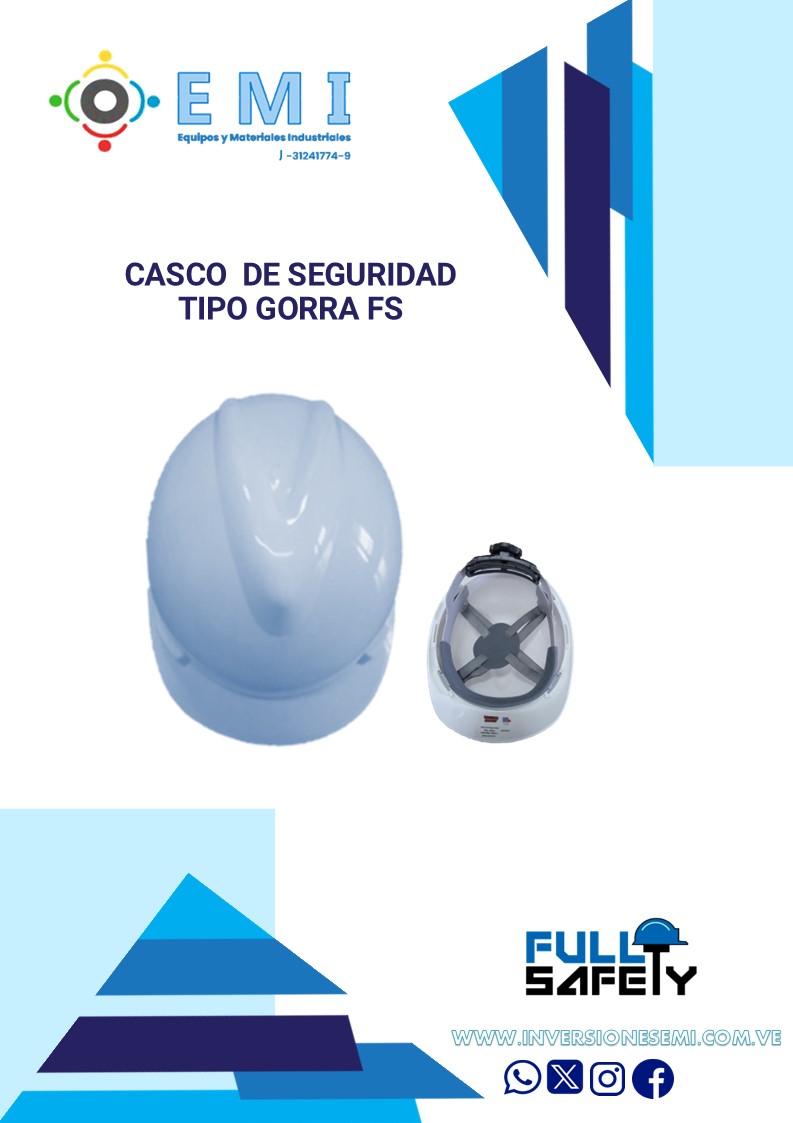 CASCO DE SEGURIDAD TIPO GORRA TRACTOR SAFETY