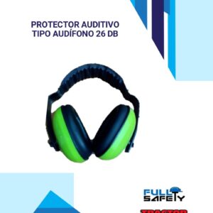 PROTECTOR AUDITIVO TIPO AUDIFONO 26 DB