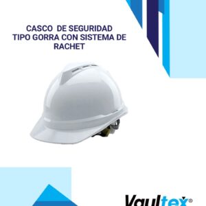CASCO DE SEGURIDAD TIPO GORRA- VAULTEX